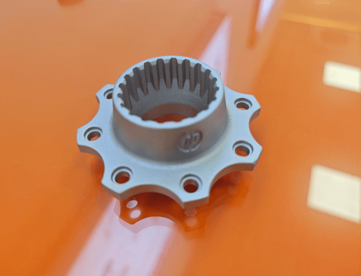 BJ-printed spline coupling by Unionfab