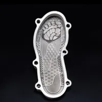 DMLS/SLM 3d printed metal part; stainless steel shoe mold
